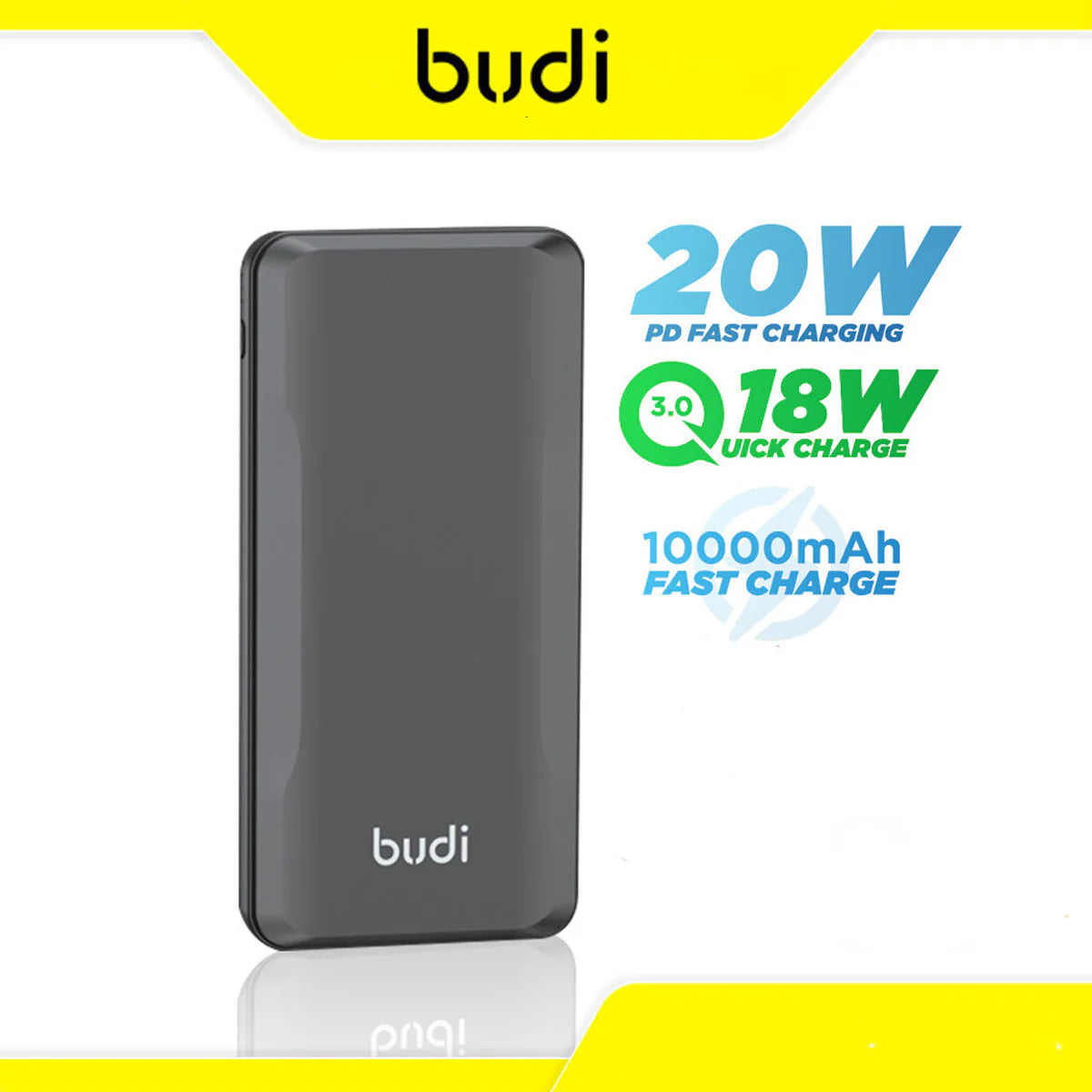 Budi Portable Power Bank 10000mAh